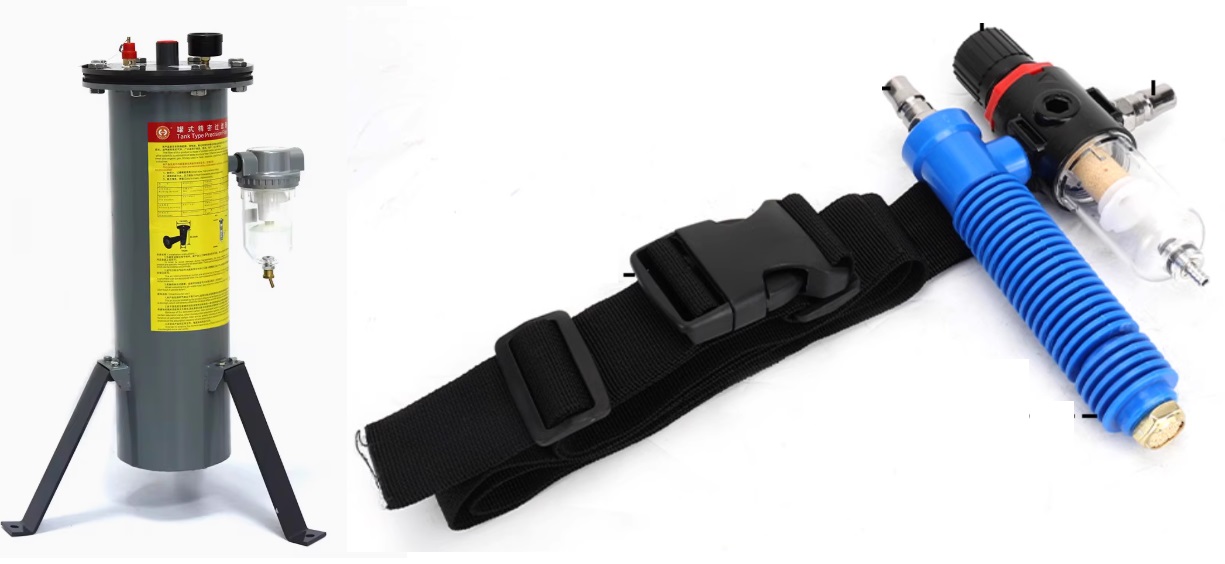 Bộ lọc thở chuyên dụng cho mũ bảo hộ ABS (bảo hộ phun sơn, phun cát)
